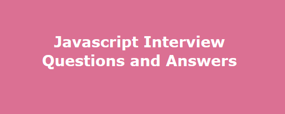 JavaScript Interview Question