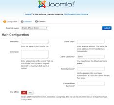 Joomla installation