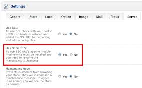 seo url in opencart