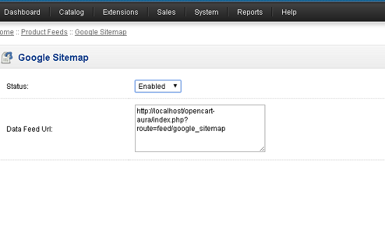 google sitemap enable - PHP Cluster