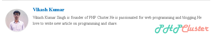 Custom Author Page – PHPCluster