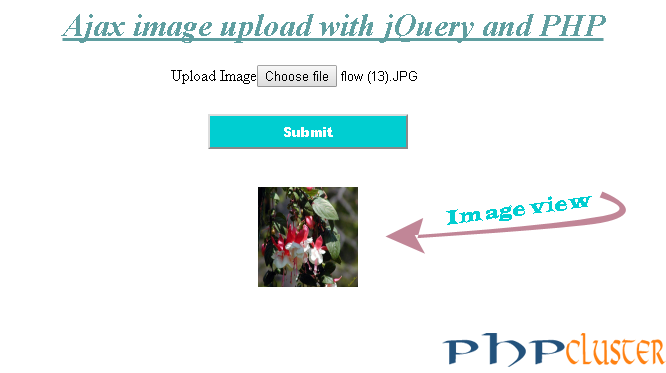 Ajax image upload with jQuery and PHP