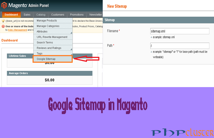 How to Set Up Google Sitemap in Magento
