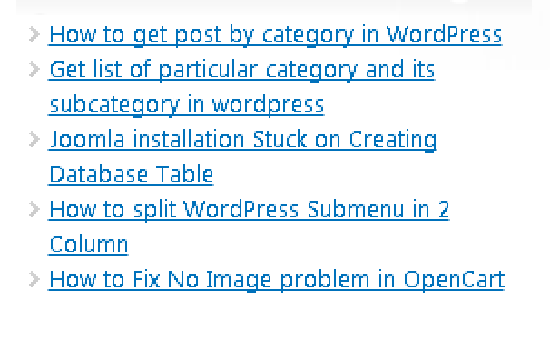 Wordpress Post -PHP Cluster
