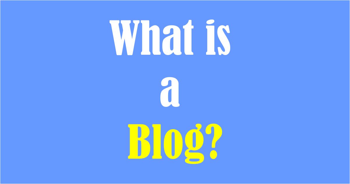 What is a Blog