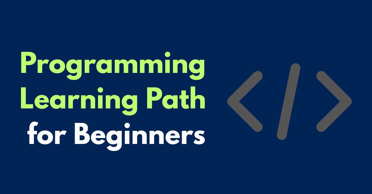 Programming learning path for beginners